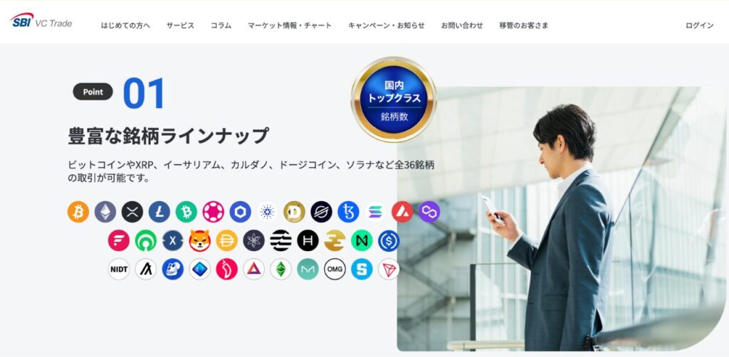 SBI VCトレードのHP②