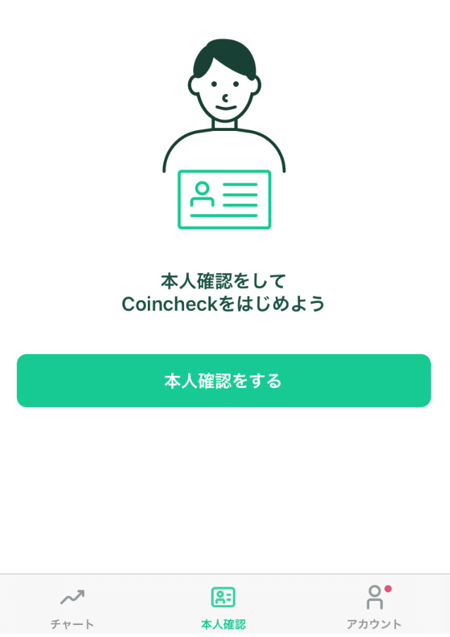 コインチェックで口座開設する手順4