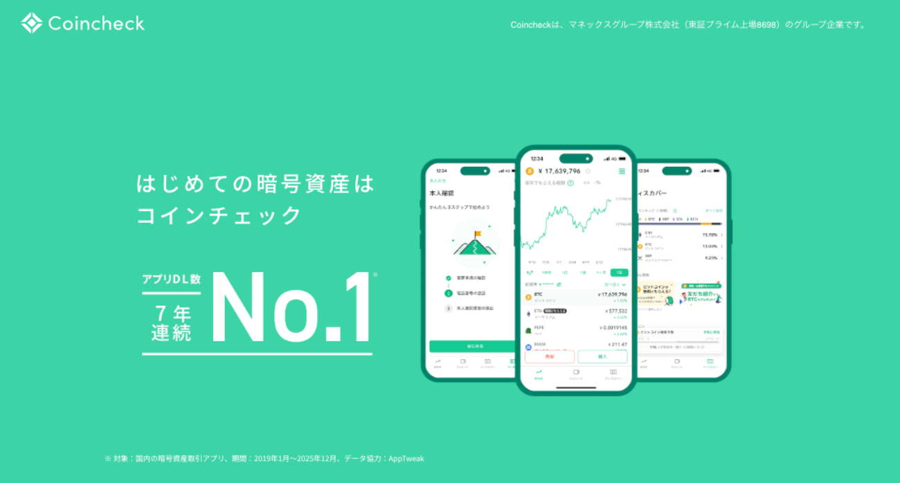 コインチェック（Coincheck）